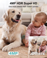 WUUK 4MP Indoor Security Camera